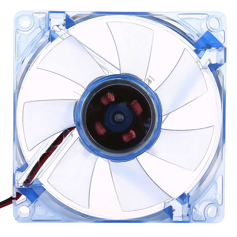 Cooler para Gabinete 12X12 LED - Transparente