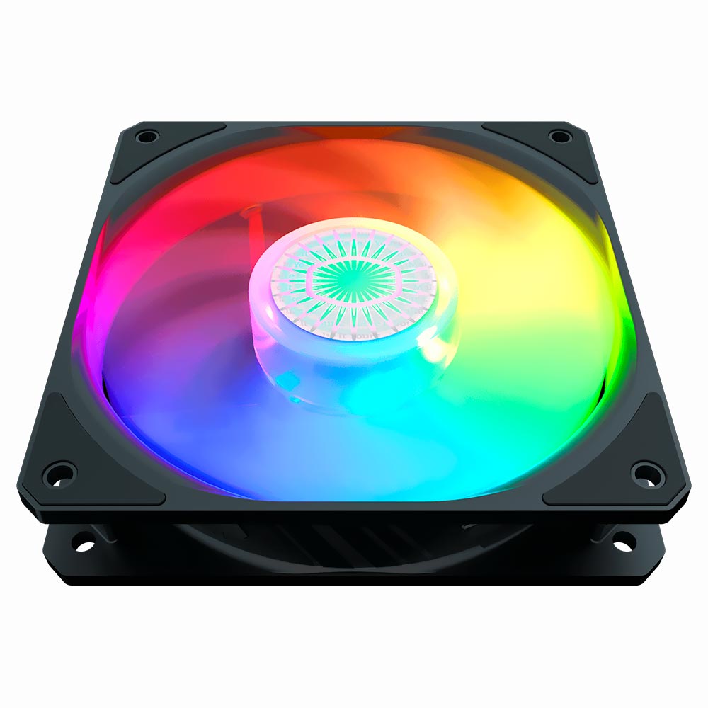 Cooler para Gabinete Cooler Master Master Sickleflow 120 ARGB MFX-B2DN-183PA-R1 - Kit com 3