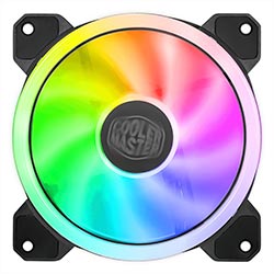 Cooler para Gabinete Cooler Master MasterFan MF120 S3 RGB - MFW-B2DN-18NPA-S3