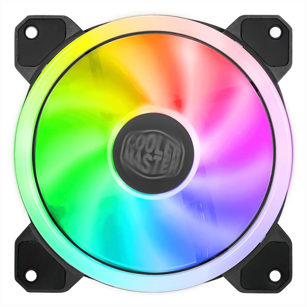 Cooler para Gabinete Cooler Master MasterFan MF120 S3 RGB - MFW-B2DN-18NPA-S3