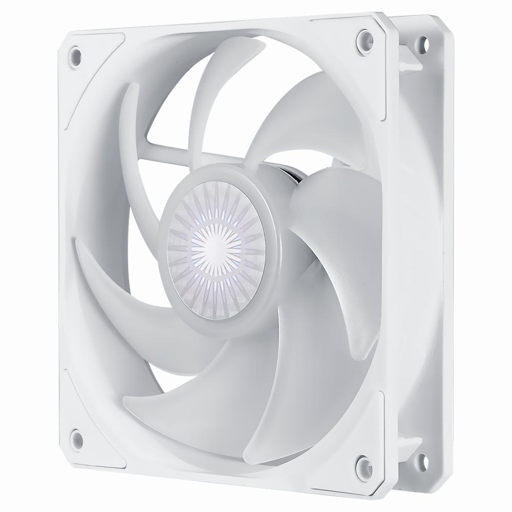 Cooler para Gabinete Cooler Master Sickleflow 120 ARGB White Edition - MFX-B2DW-18NPA-R1