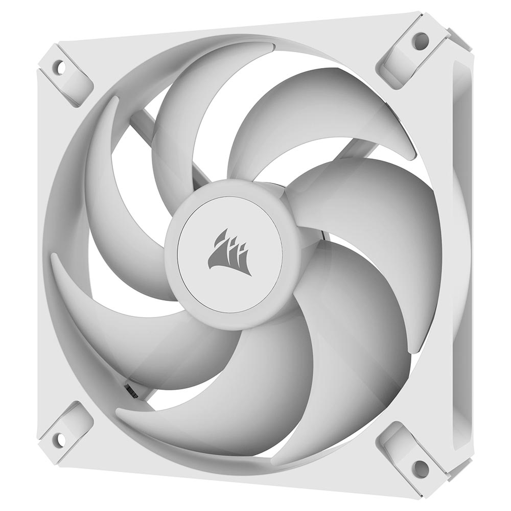 Cooler para Gabinete Corsair AR120 120MM RGB CO-9050169-WW Branco - Kit com 3