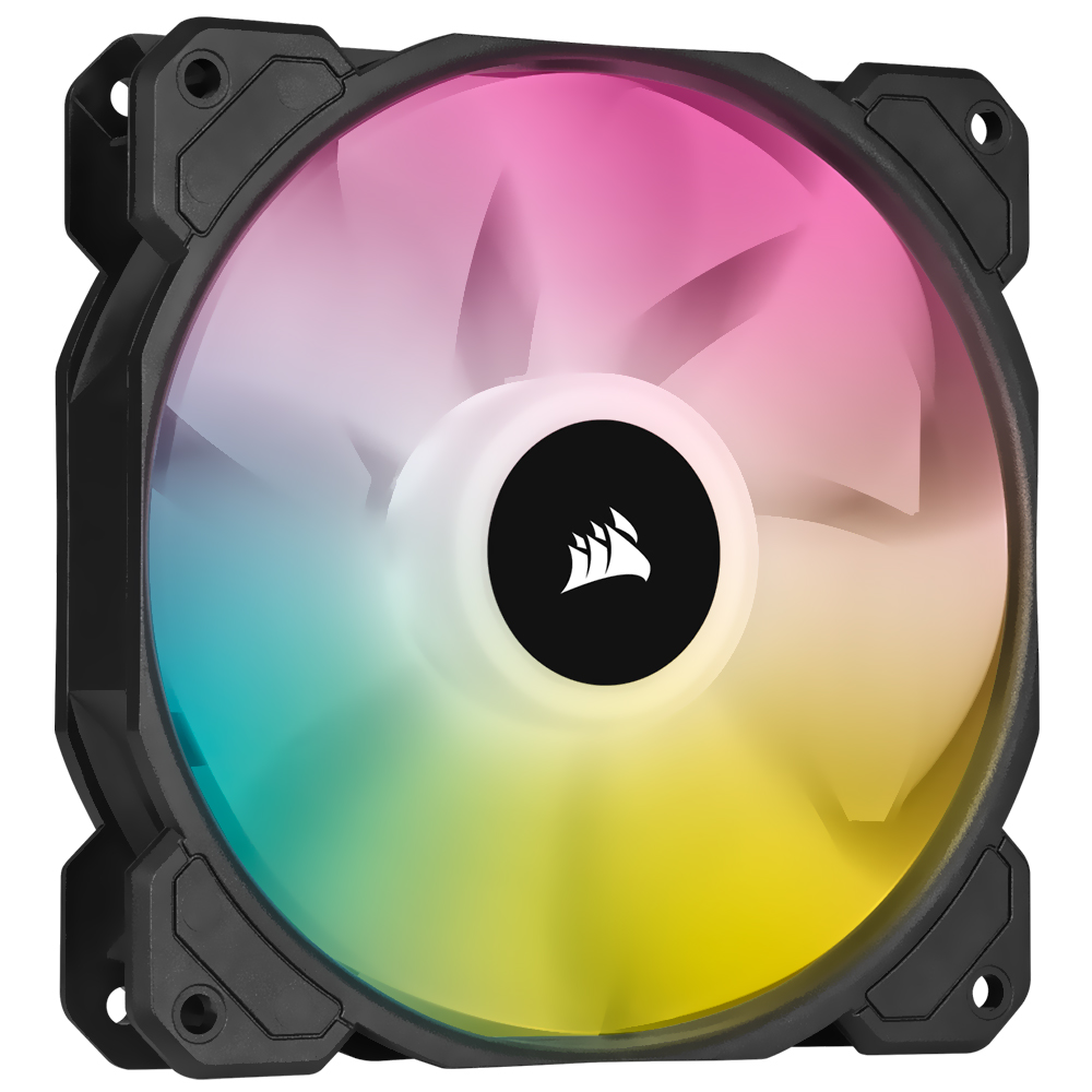 Cooler para Gabinete Corsair SP120 Elite 120MM RGB CO-9050108-WW - Preto