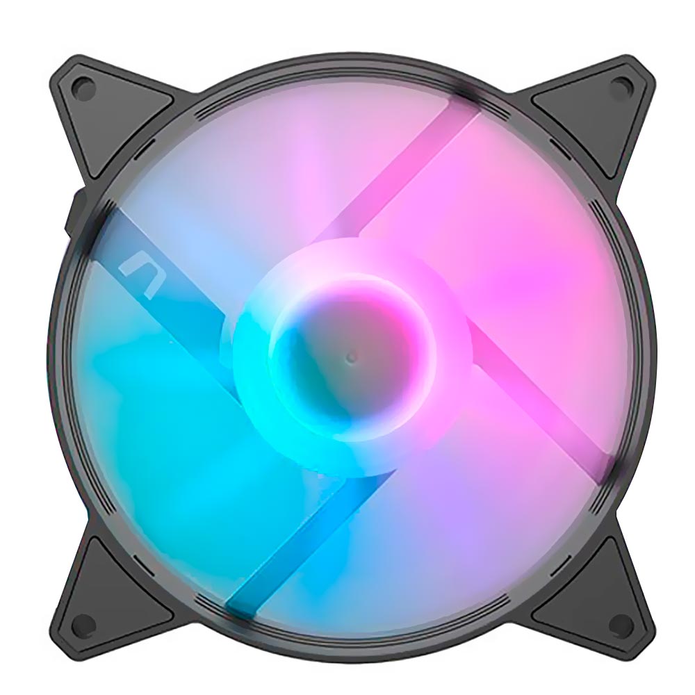 Cooler para Gabinete darkFlash C6M 12X12 LED RGB - Preto