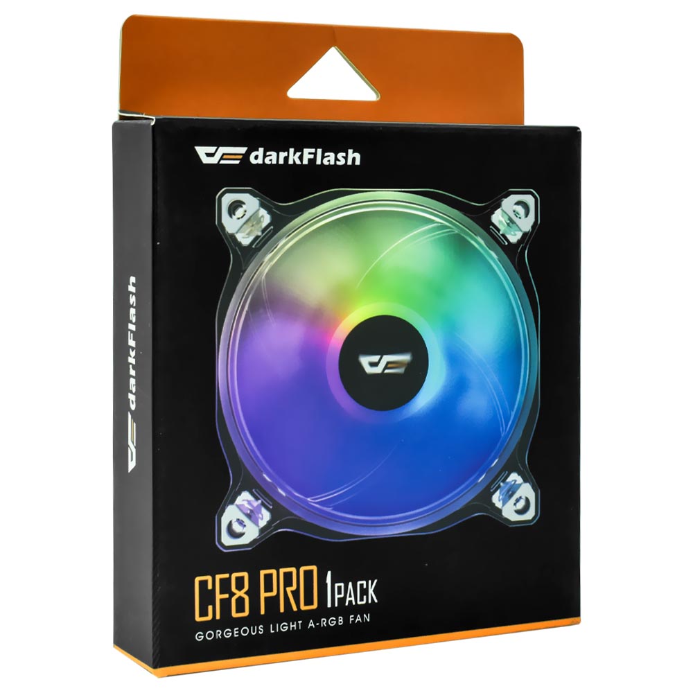 Cooler para Gabinete darkFlash CF8 Pro 12x12 LED ARGB 
