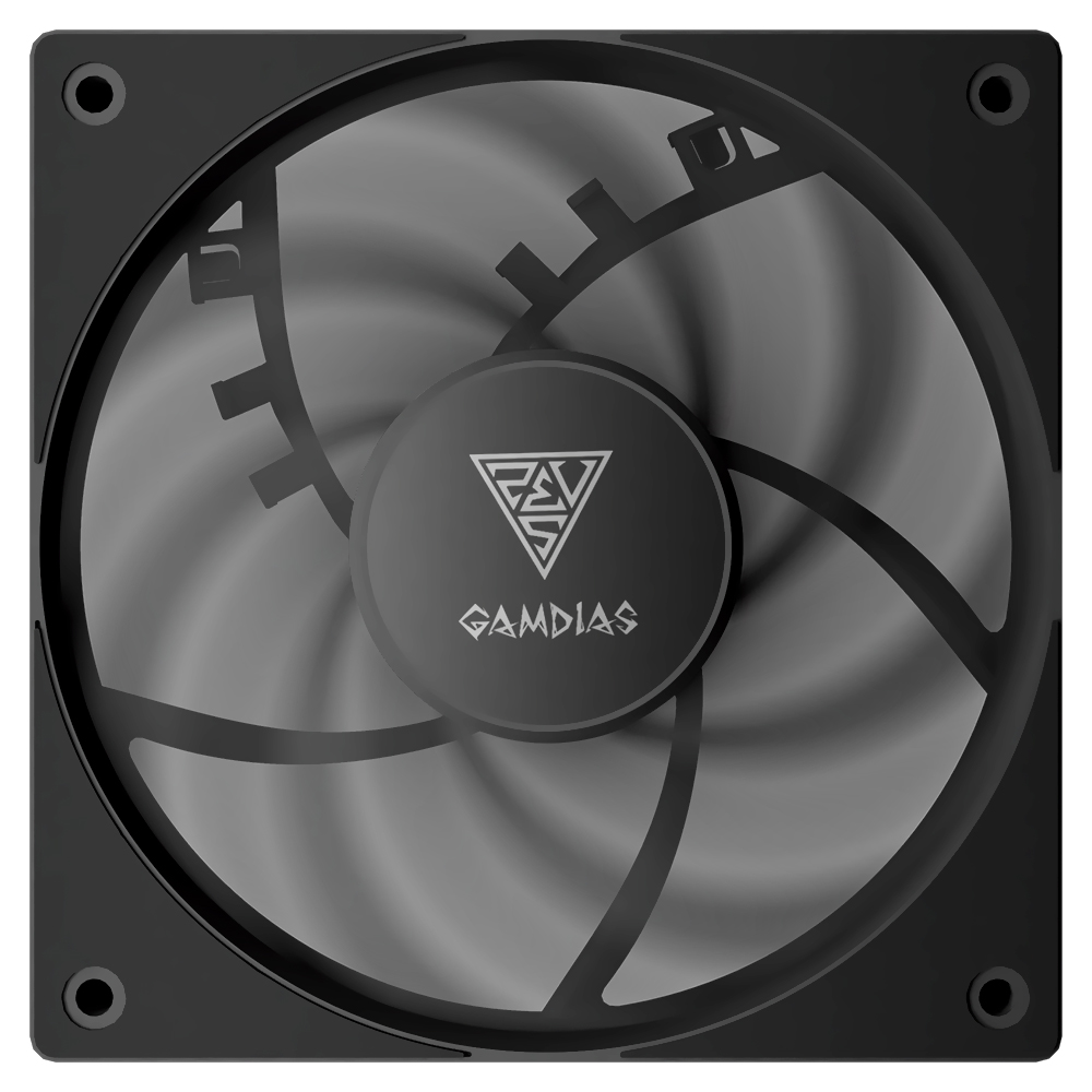 Cooler para Gabinete Gamdias Notus PWM 12X12 ARGB - Preto (M1-1201)