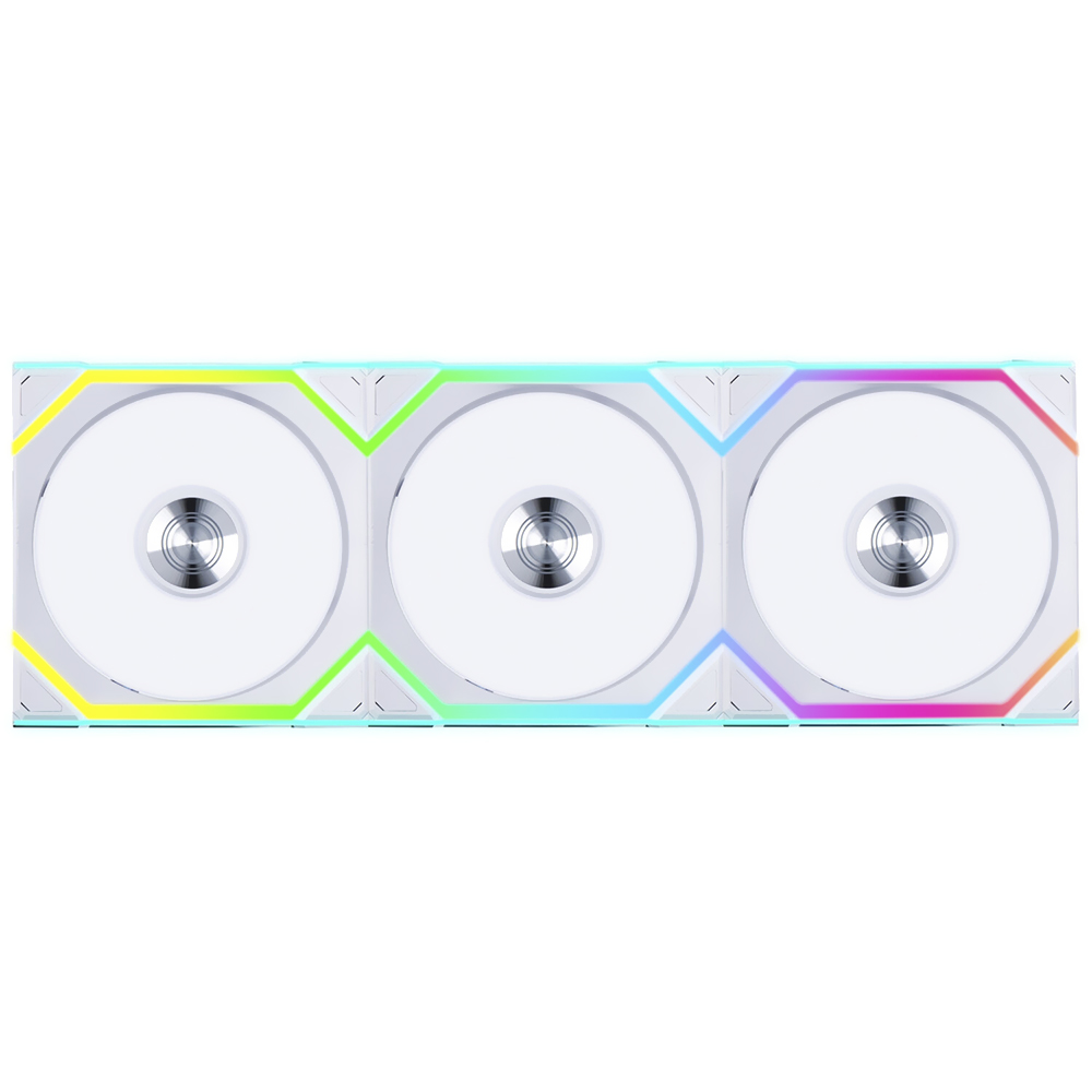 Cooler para Gabinete Lian Li Reverse Blade Wireless 12X12 ARGB 120MM - Branco (12RSL1W3W)