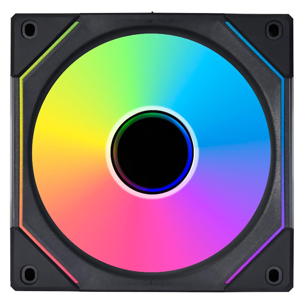 Cooler para Gabinete Lian Li Uni Fan SL-INF 120 Reverse Blade 12X12 LED RGB - Preto (UF-RSLIN120-1B)