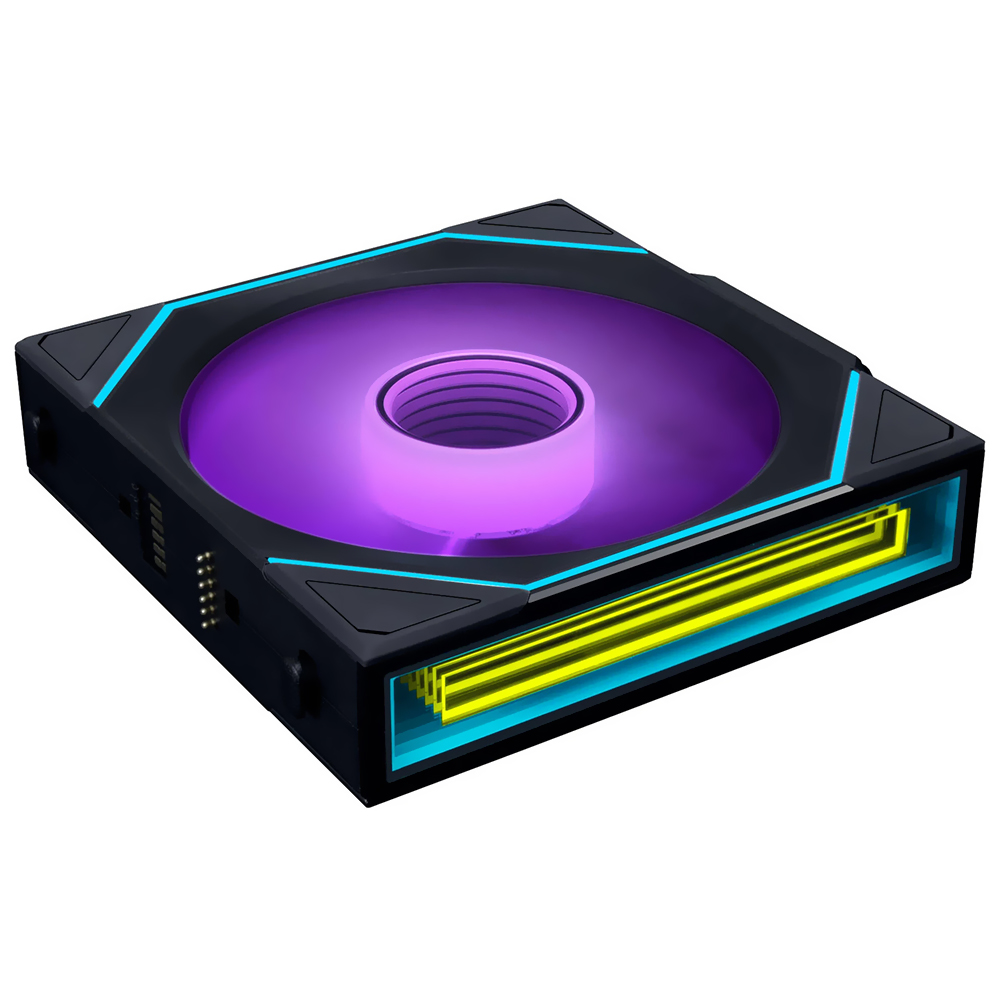 Cooler para Gabinete Lian Li Uni Fan SL-INF Wireless 120 12X12 ARGB - Preto (12SLIN1W1B)