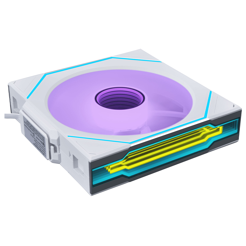 Cooler para Gabinete Lian Li Uni Fan SL-INF Wireless 120 Reverse Blade 12X12 ARGB - Branco (12RSLIN1W1W)