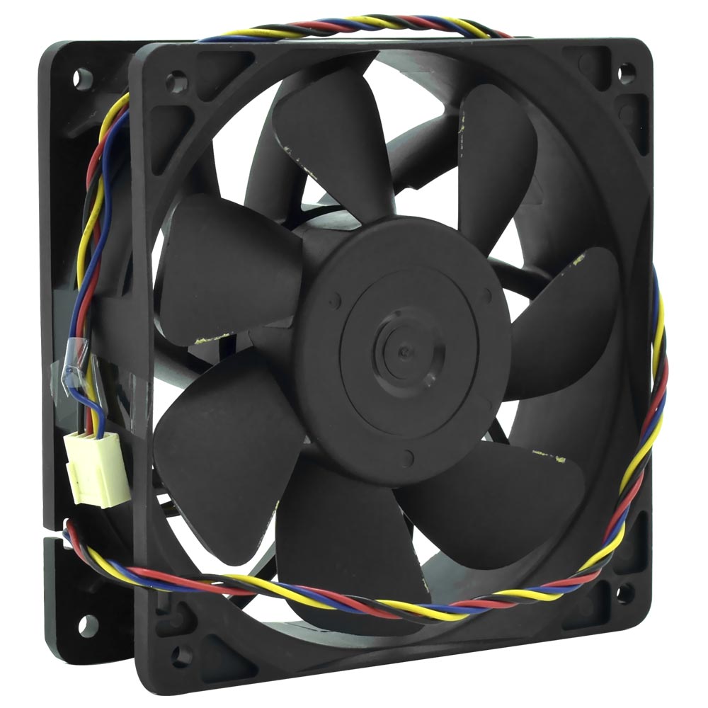 Cooler para Gabinete YD 12X12 12X12 38MM Preto - YD12038-6000B