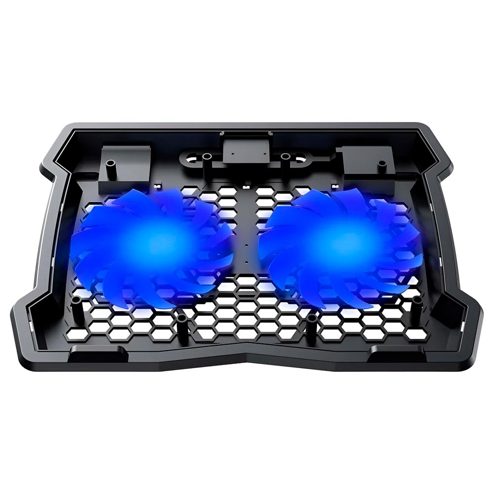 Cooler para Notebook Havit Gamenote HV-F2075 15.6" LED Azul - Preto