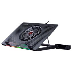 Cooler para Notebook Redragon GCP500 Ivy Gaming 12/15.6" RGB / USB - Preto