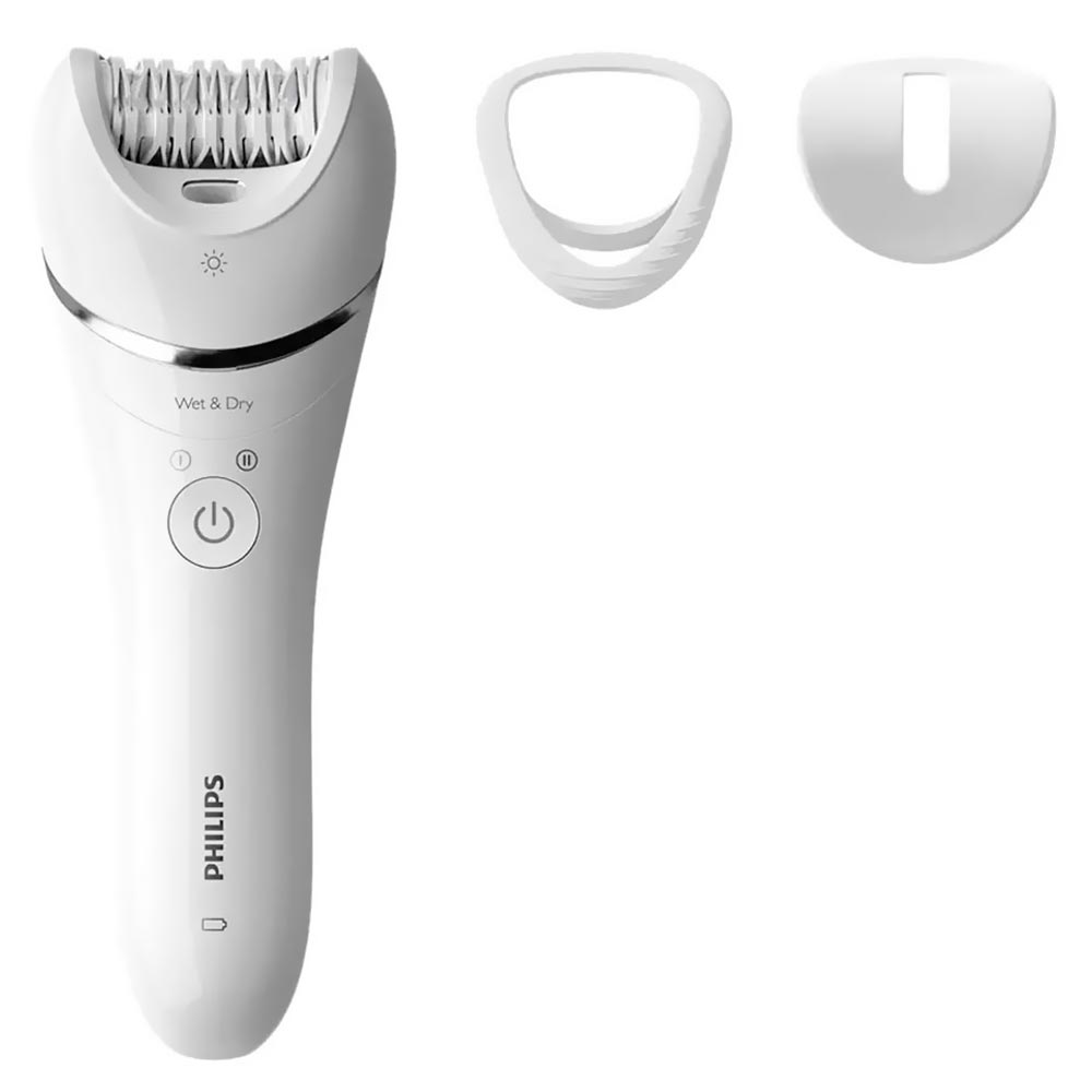 Depilador Elétrico Philips BRE700 Recarregável Bivolt - Branco