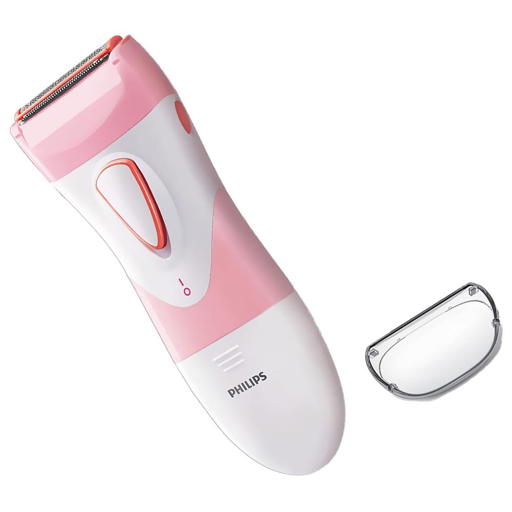 Depilador Philips SatinShave Essential HP6306 - Branco / Rosa