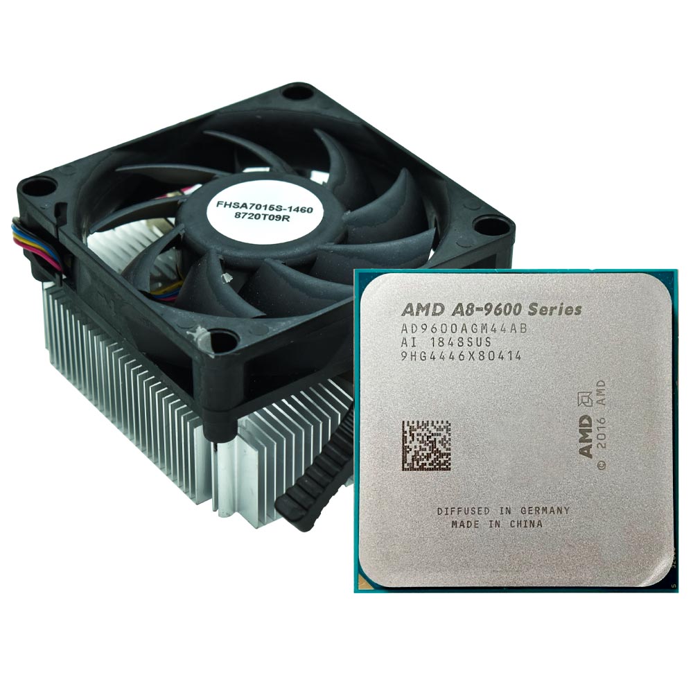 Processador AMD Bristol Ridge A8 9600 Socket AM4 / 3.4GHz / 2MB - OEM