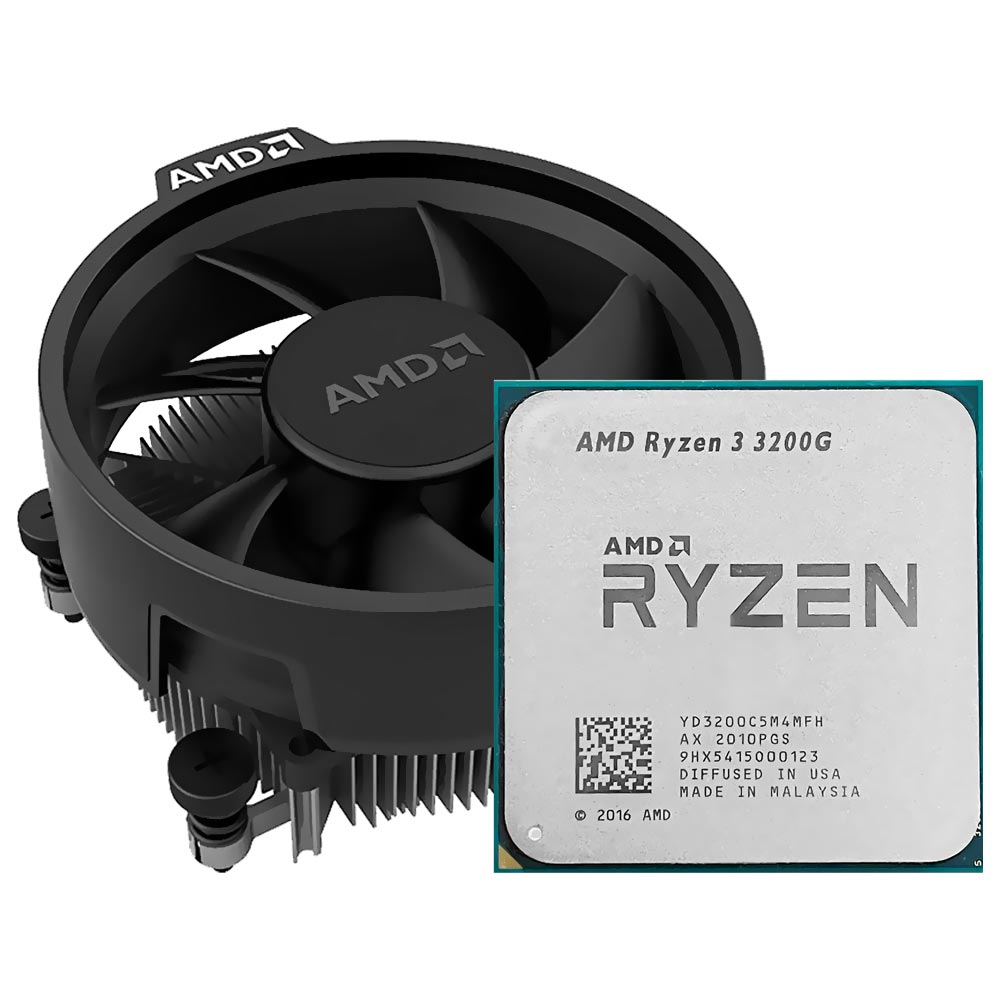 Processador AMD Ryzen 3 3200G Socket AM4 / 3.6GHz / 6MB