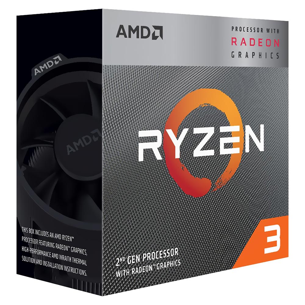 Processador AMD Ryzen 3 3200G Socket AM4 / 3.6GHz / 6MB