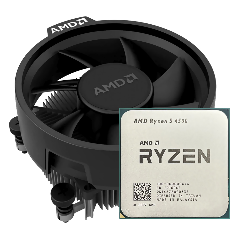 Processador AMD Ryzen 5 4500 Socket AM4 / 3.6GHz / 11MB no