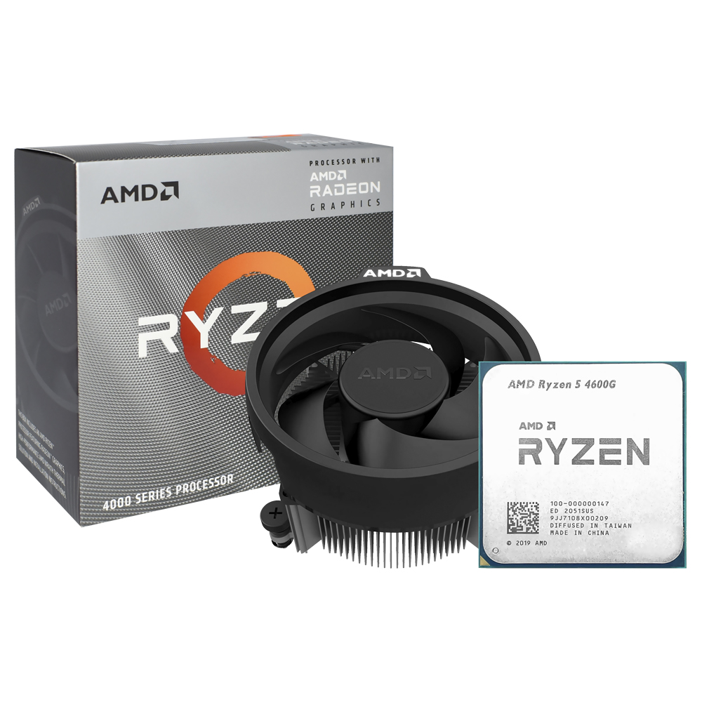 Processador AMD Ryzen 5 4600G Socket AM4 / 3.7GHz / 11MB