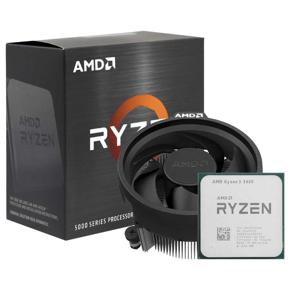 Processador AMD Ryzen 5 5600 Socket AM4 / 3.5GHz / 35MB 