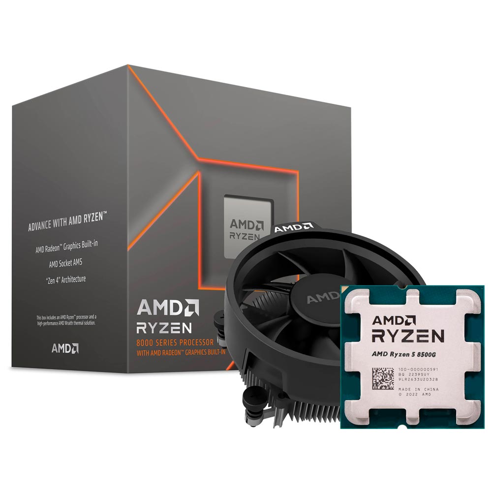 Processador AMD Ryzen 5 8500G Socket AM5 / 3.5GHz / 22MB no