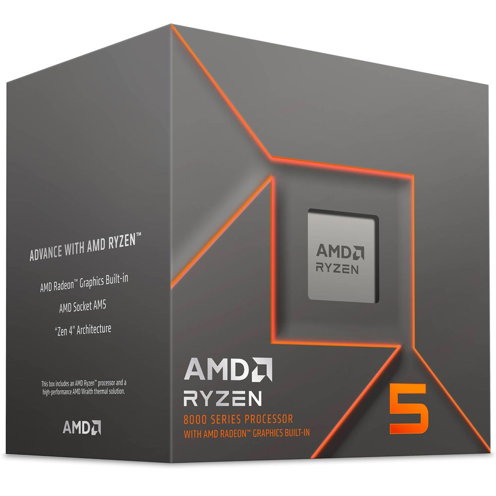 Processador AMD Ryzen 5 8500G Socket AM5 / 3.5GHz / 22MB