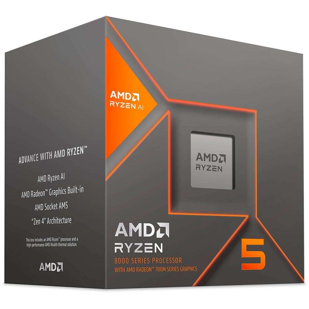 Processador AMD Ryzen 5 8600G Socket AM5 / 4.3GHz / 22MB