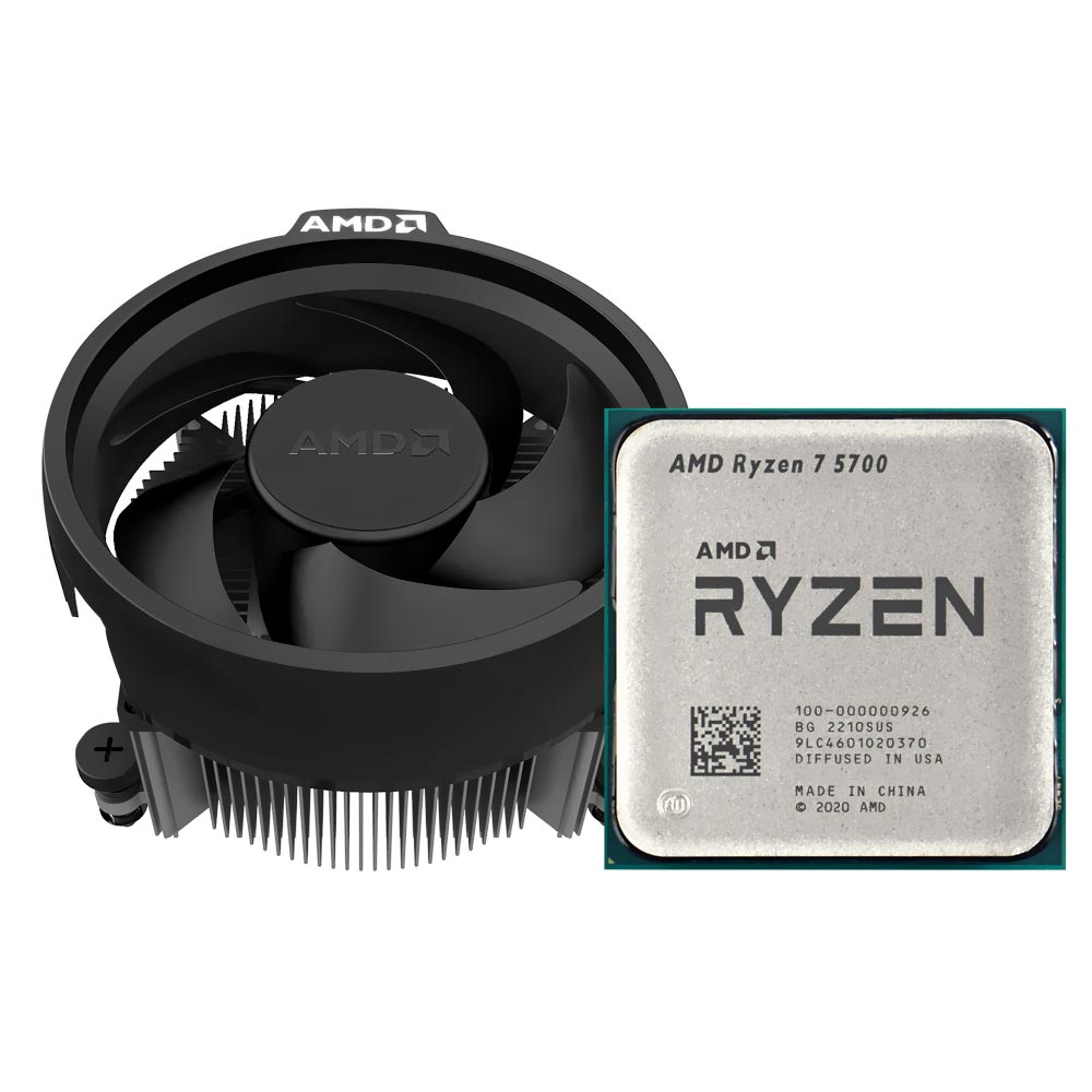 Processador AMD Ryzen 7 5700 Socket AM4 / 4.6GHz / 20MB