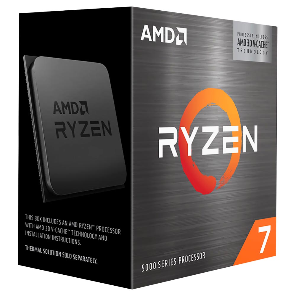Processador AMD Ryzen 7 5700X3D Socket AM4 / 4.1GHz / 100MB