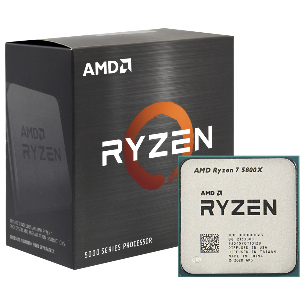 Processador AMD Ryzen 7 5800X Socket AM4 / 4.7GHz / 36MB no Paraguai -  Visão Vip Informática - Compras no Paraguai - Loja de Informática