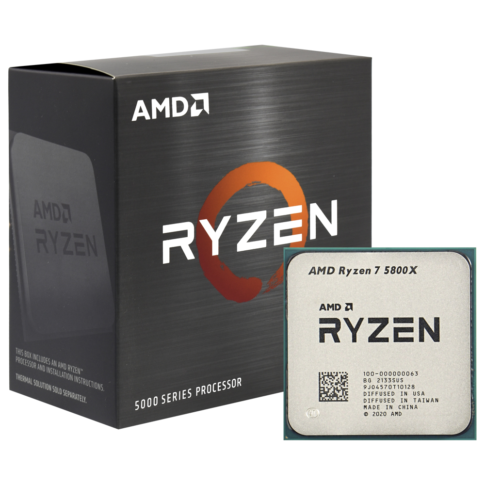 Processador AMD Ryzen 7 5800X Socket AM4 / 4.7GHz / 36MB