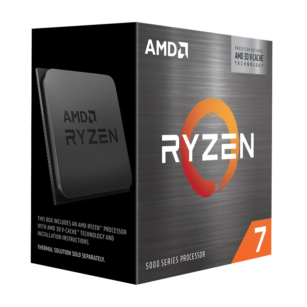 Processador AMD Ryzen 7 5800X3D Socket AM4 / 3.4GHz / 100MB