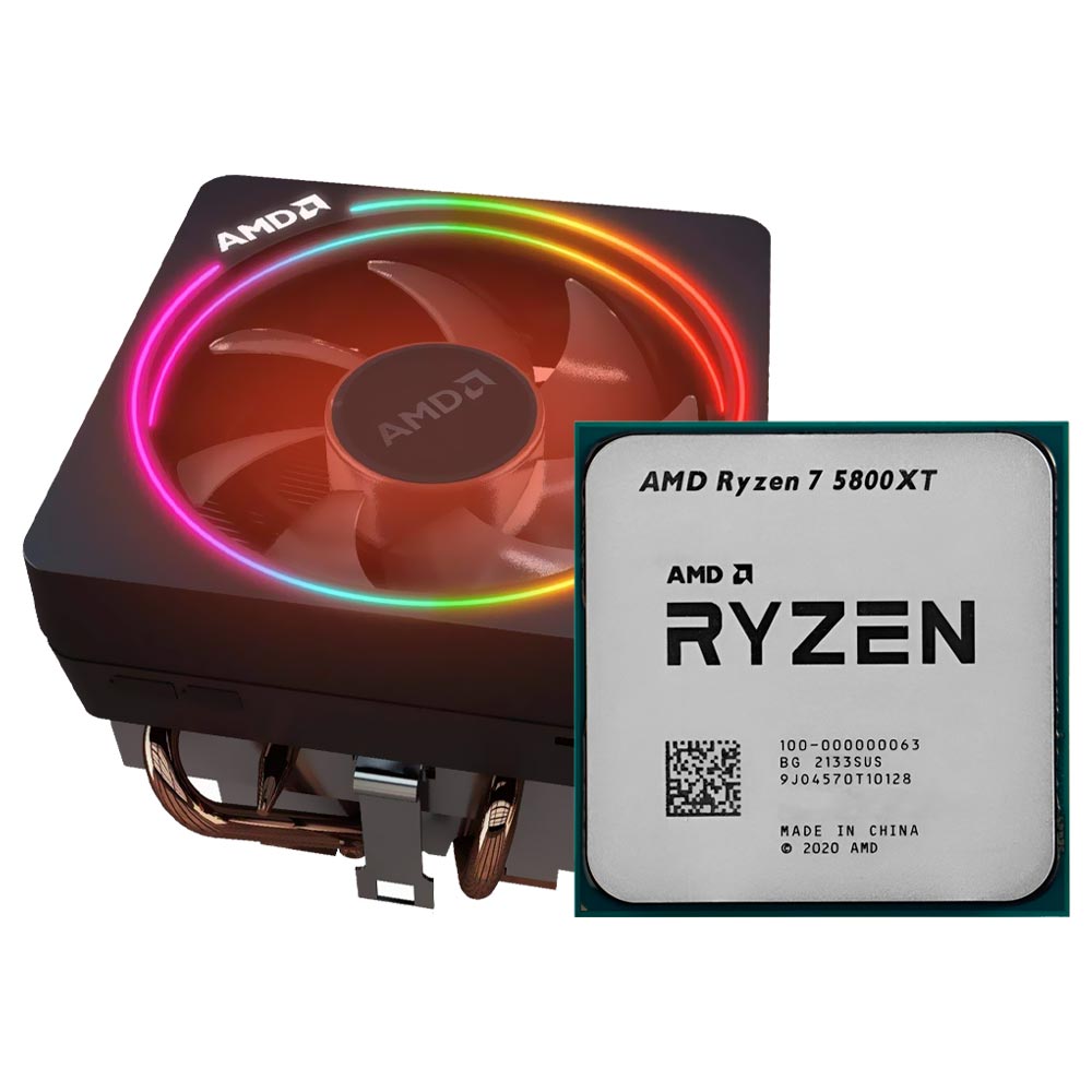 CPU AMD Ryzen 7 CPU Processador AMD Ryzen 7 5700 Box (AM4/8 Cores/16 Threads/4.6GHz
