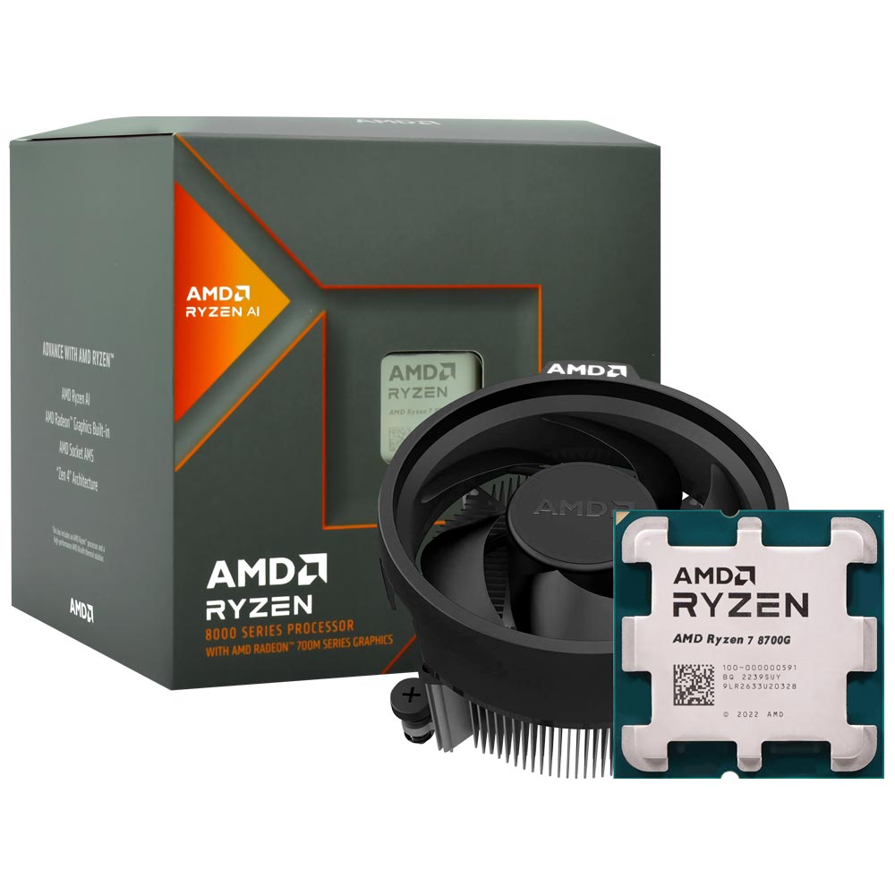 Processador AMD Ryzen 7 8700G Socket AM5 / 4.2GHz / 24MB no