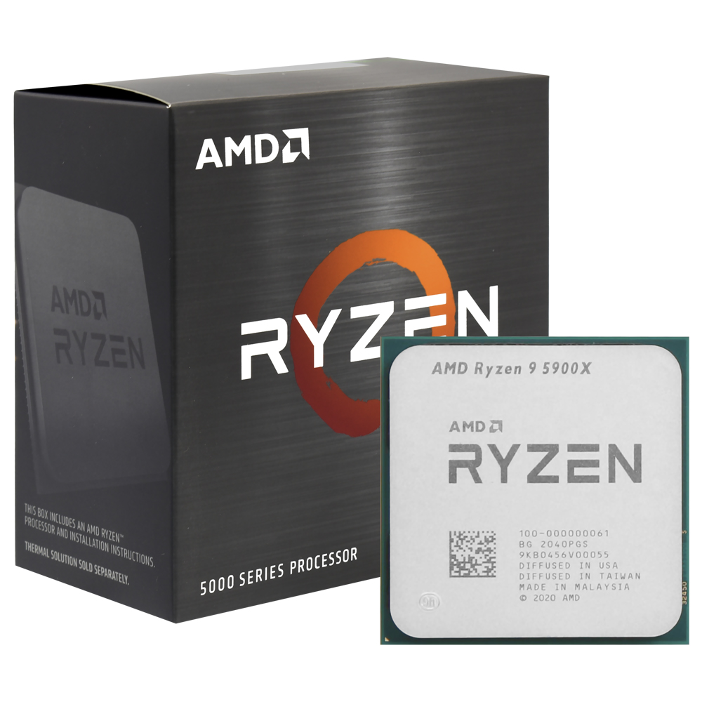 AMD Ryzen 9 5900X　箱なし Processador AMD Ryzen 9 5900X Socket AM4 / 4.8GHz / 70MB no
