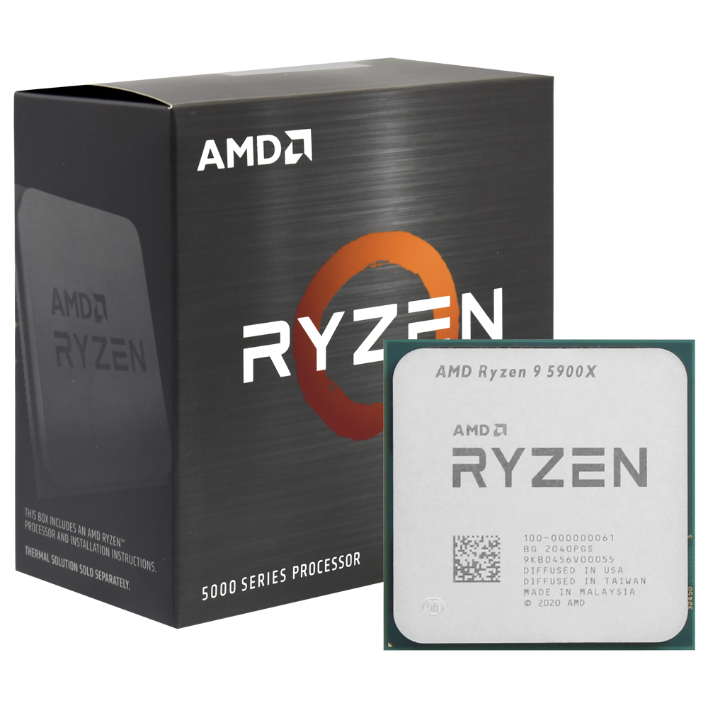 Processador AMD Ryzen 9 5900X Socket AM4 / 4.8GHz / 70MB no
