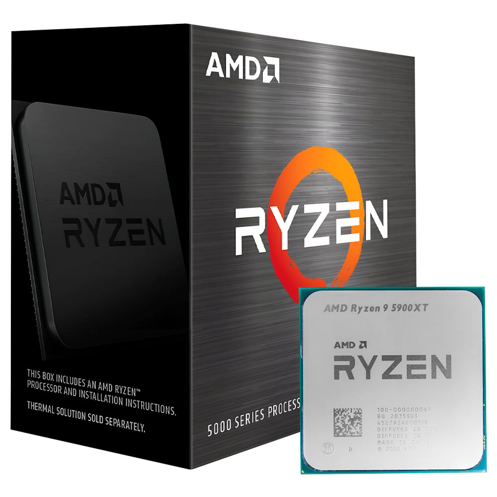 Processador AMD Ryzen 9 5900XT Socket AM4 / 4.8GHz / 72MB no