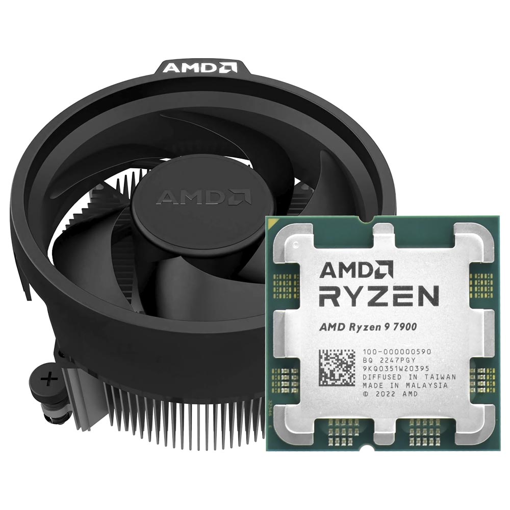 Processador AMD Ryzen 9 7900 Socket AM5 / 3.7GHz / 76MB no