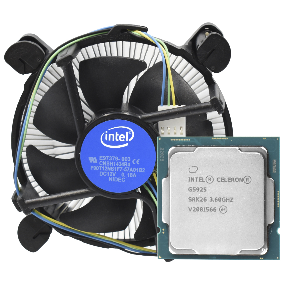 Processador Intel Celeron G5925 Socket LGA 1200 / 3.6GHz / 4MB 