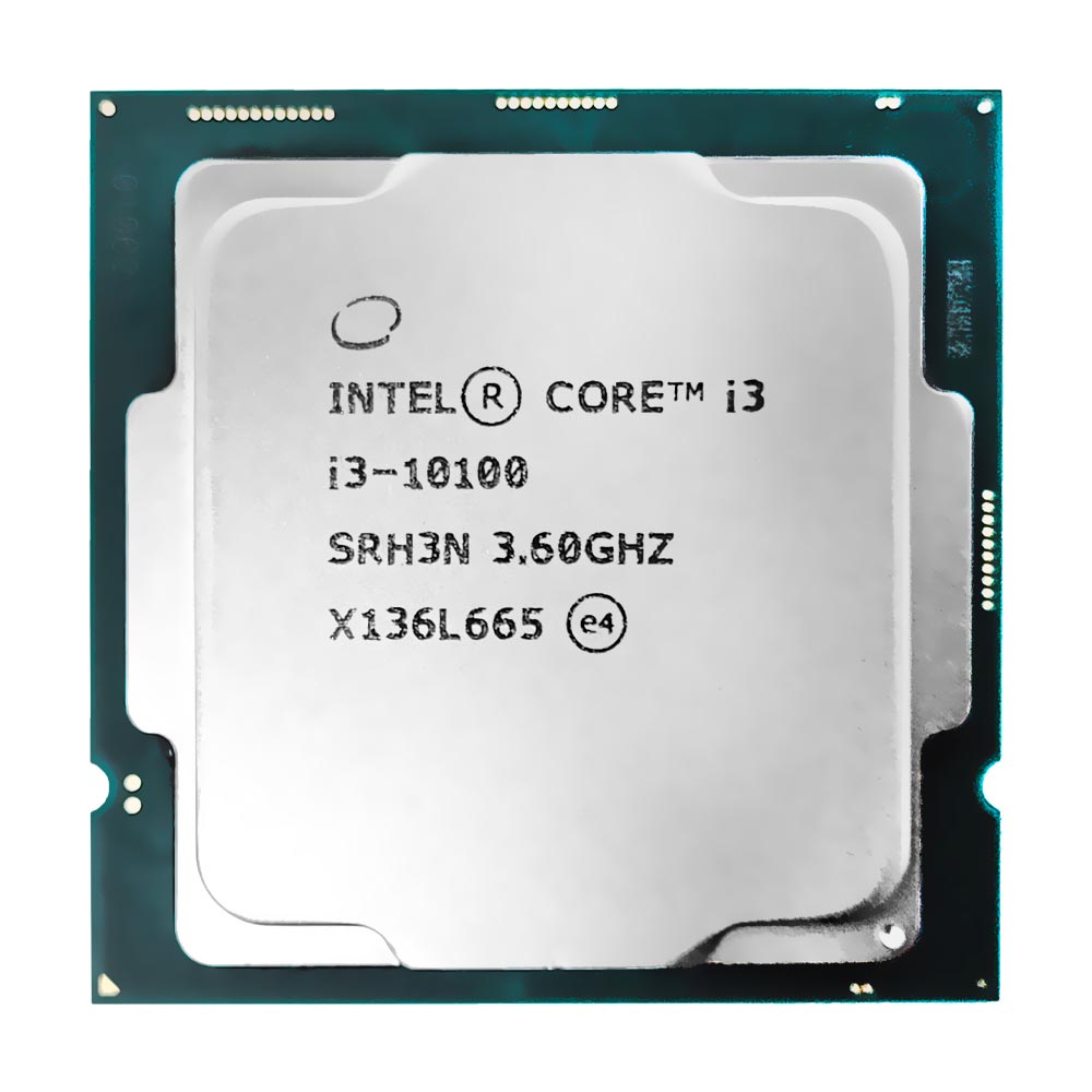 Processador Intel Core i3 10100 Socket LGA 1200 / 3.6GHz / 6MB 