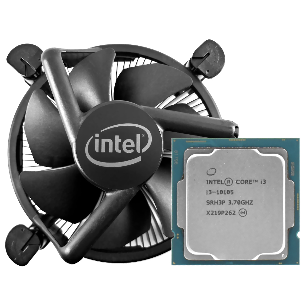 Processador Intel Core i3 10105 Socket LGA 1200 / 3.7GHz / 6MB