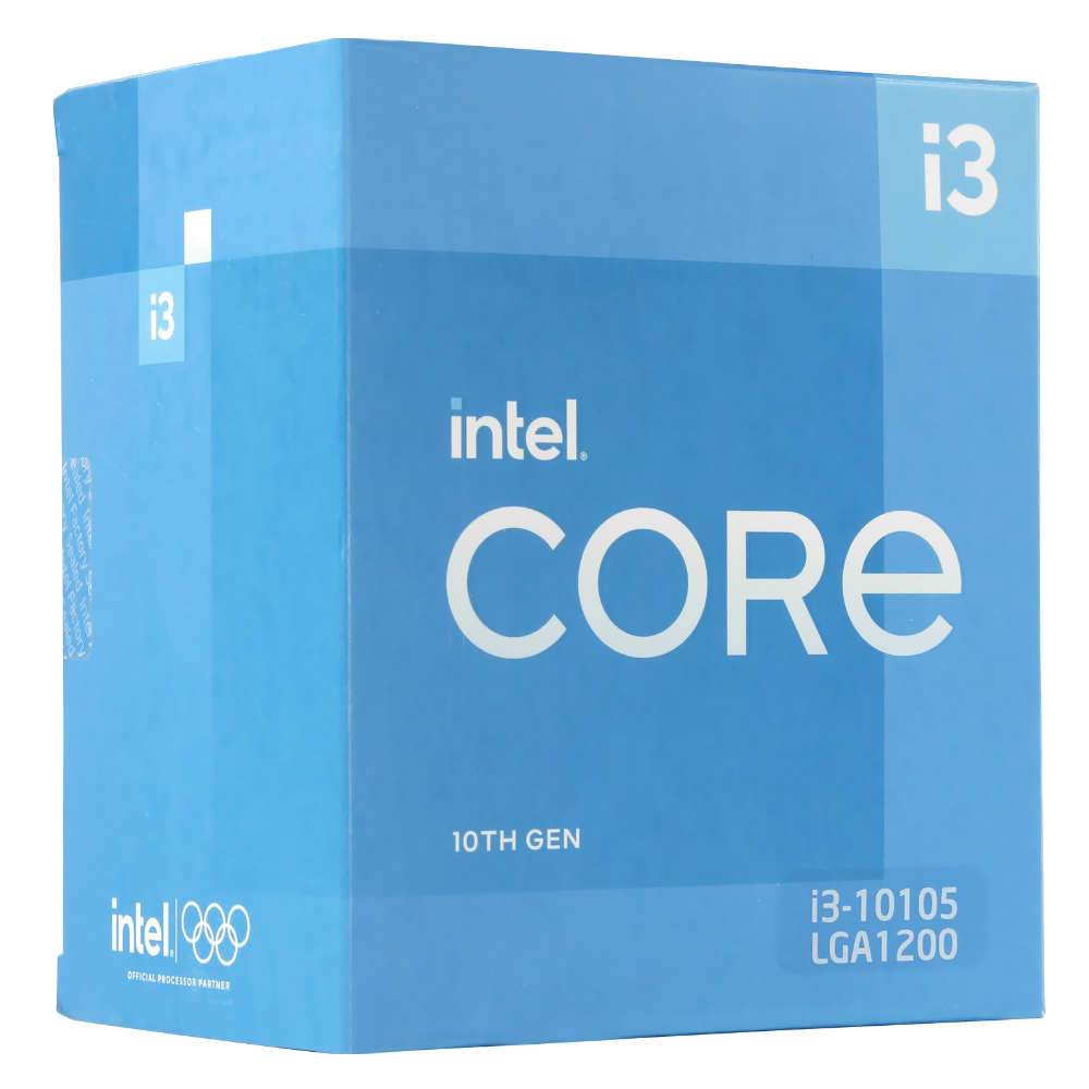 Processador Intel Core i3 10105 Socket LGA 1200 / 3.7GHz / 6MB