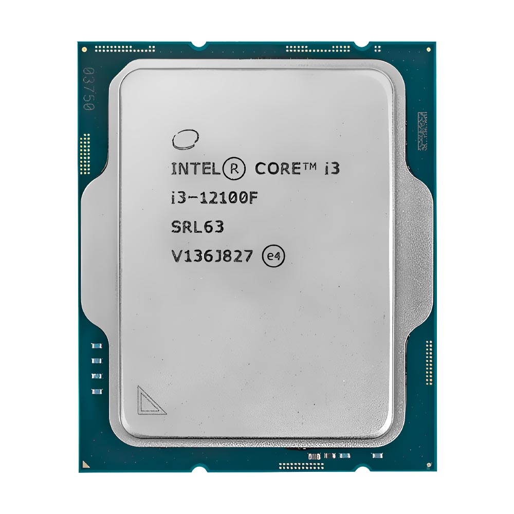 Processador Intel Core i3 12100F Socket LGA 1700 / 3.30GHz / 12MB