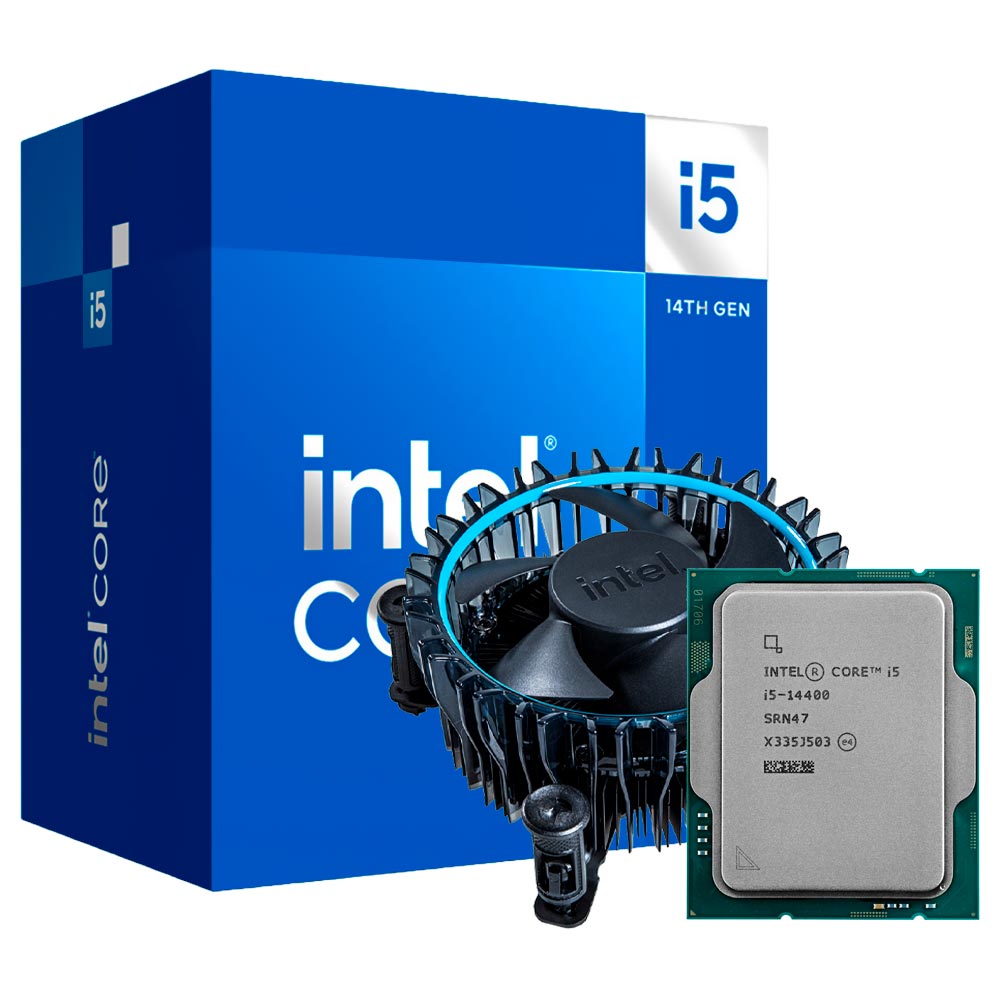 CPU INTEL Core i5 14400 Processador Intel Core i5 14400 Socket LGA 1700 / 2.5GHz / 20MB no