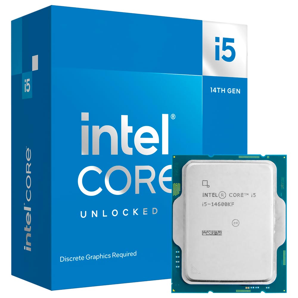 Processador Intel Core i5 14600KF Socket LGA 1700 / 5.3GHz / 24MB