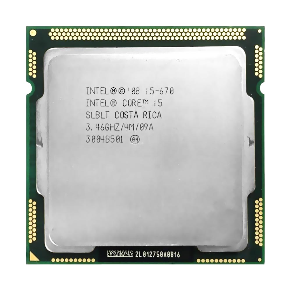 Processador Intel Core i5 670 Socket LGA 1156 / 3.46GHz / 4MB - OEM no ...