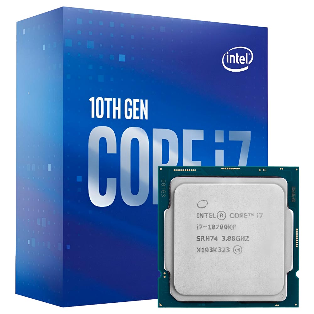 Processador Intel Core i7 10700KF Socket LGA 1200 / 3.8GHz / 16MB