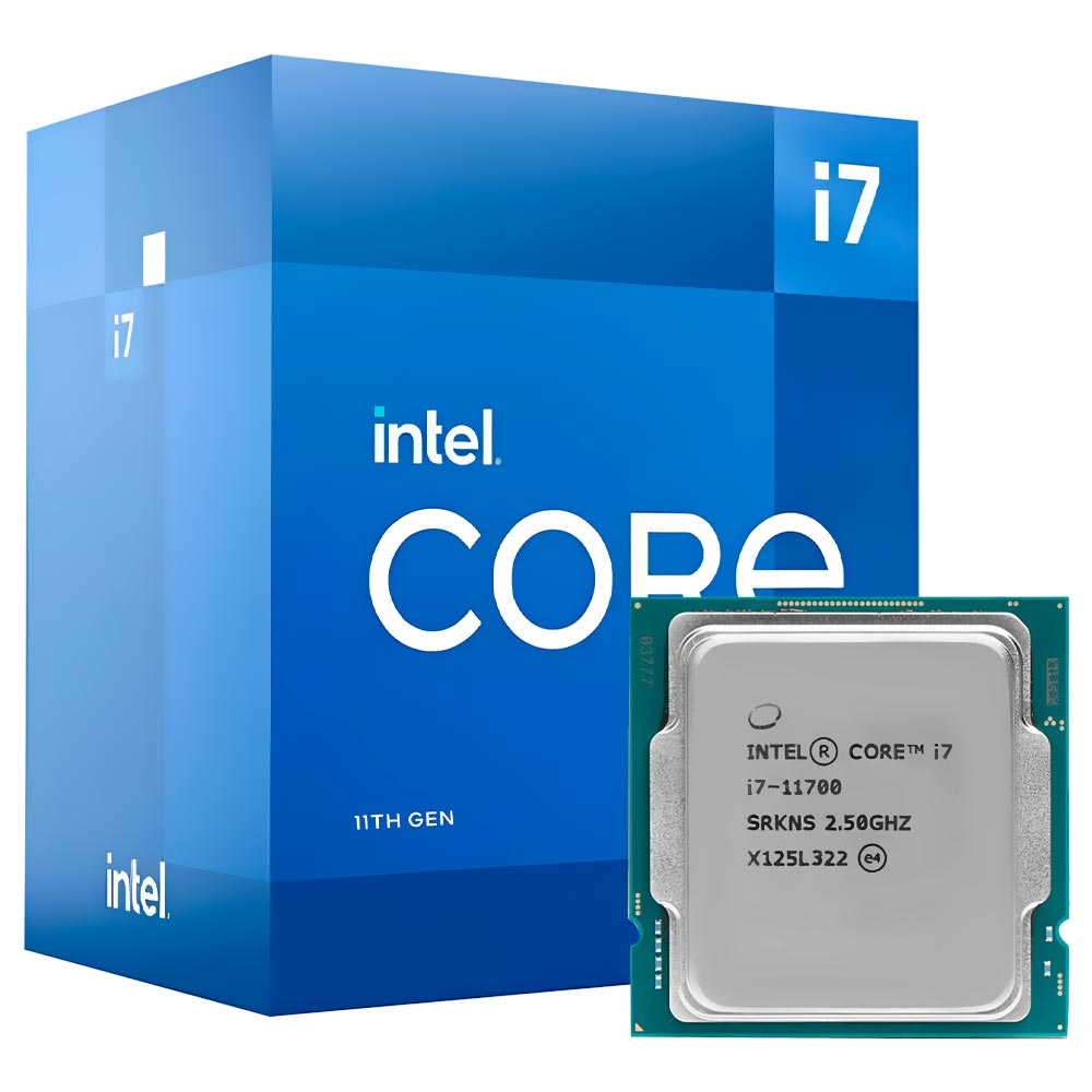 Processador Intel Core i7 11700 Socket LGA 1200 / 2.5GHz / 16MB 