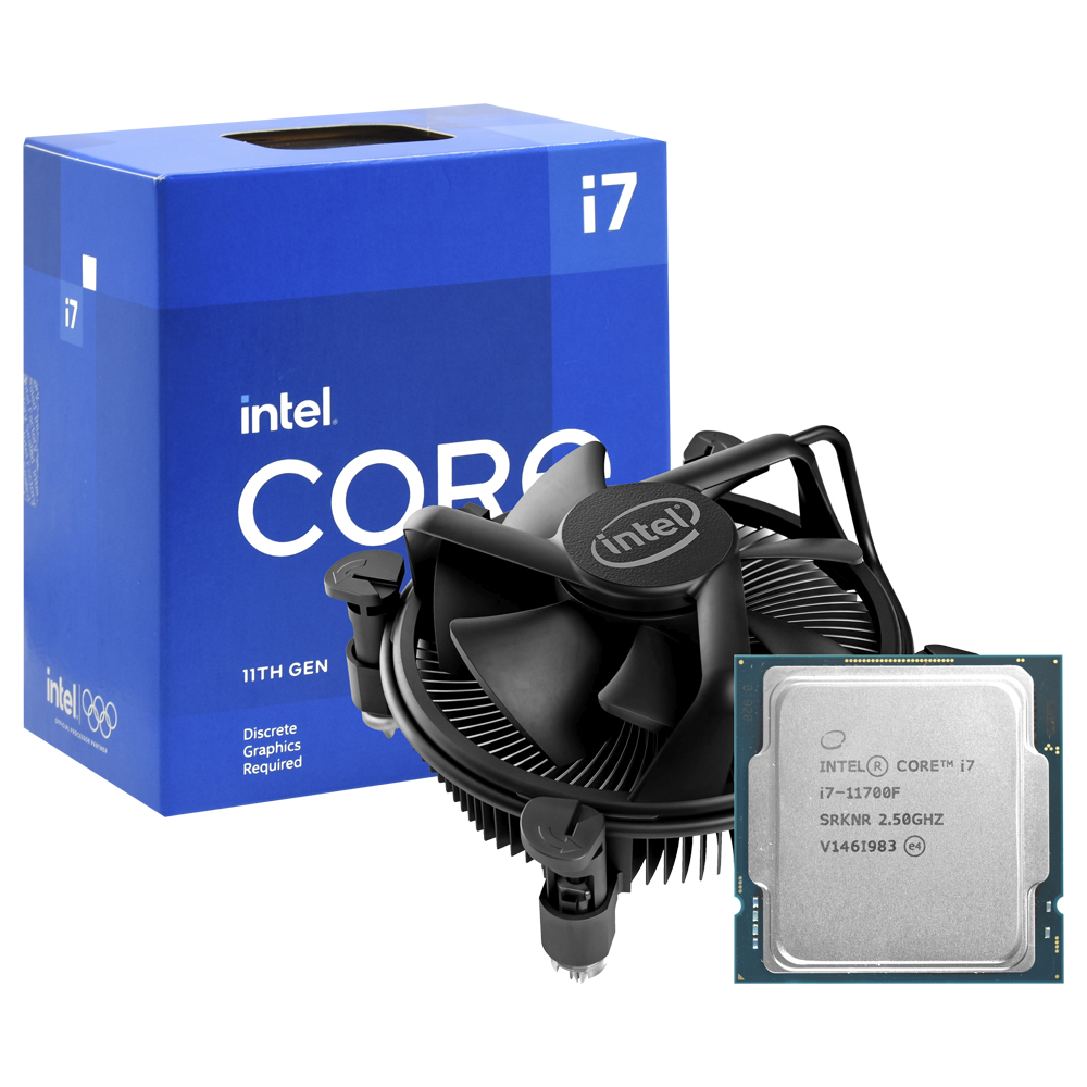 PC Gamer com Processador Intel Core I7-11700F, Placa de Vídeo